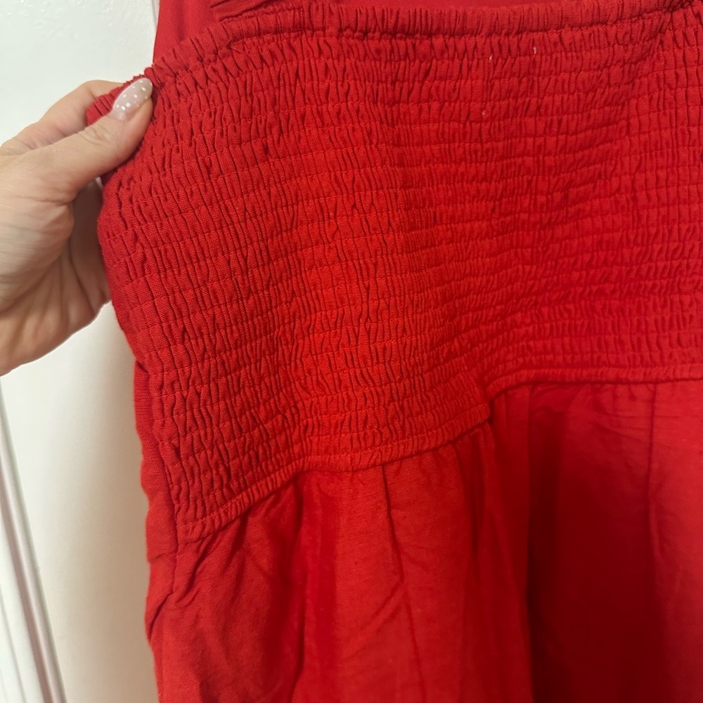 Japna Scarlet Mini Dress With Pockets! - Picture 8 of 8